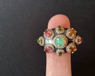 Sterling Silver Real Diamonds front