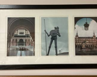 Framed Print Featuring Iconic Scenes from Seville, Spain