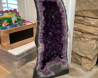Amethyst Geode Cluster front