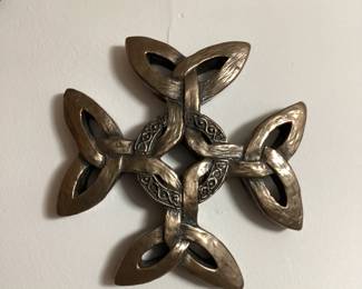 Celtic Bronzed Wall Cross