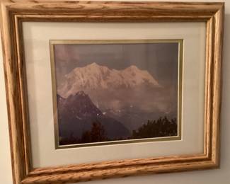 Mt McKinley and Wonder Lake by Ansel Adams