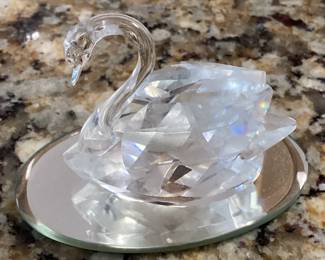 Swarovski Crystal Swan