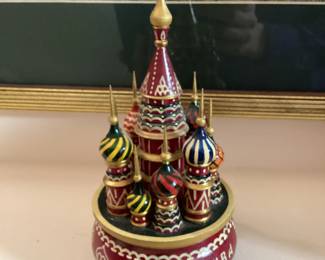 St Basils Cathedral Russion Music Box