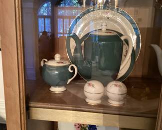 Dinnerware Homer Laughlin Empire Green Pattern