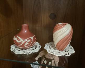 Santa Clara Pueblo Carved Redware Pottery