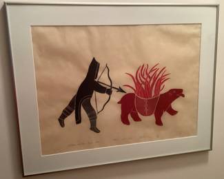 Short of Food print by Helen Kalvak