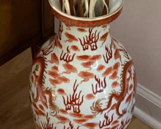 Chinese Chinoiseriestyle Ginger Jar