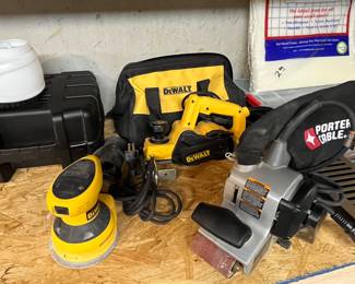 DeWalt Planer, Belt Sander