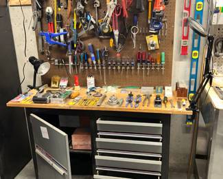 Another tool cabinet in excellent condition with tools