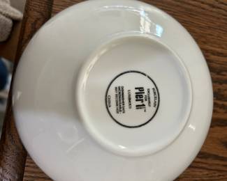 Pier I set of dishes