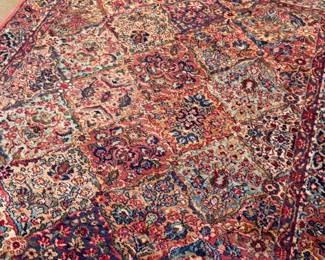 This lot features an authentic Karastan rug that measures, 72” H x 51” W. This rug comes from a pet friendly home.

