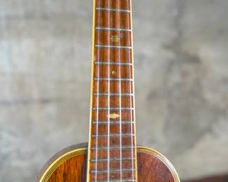 This lot features a Hollywood ukulele made by the Schireson Brothers in Los Angeles during the 1920s and 1930s.

