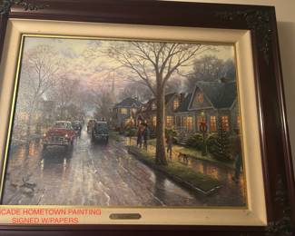Kincade Hometown painting numbered