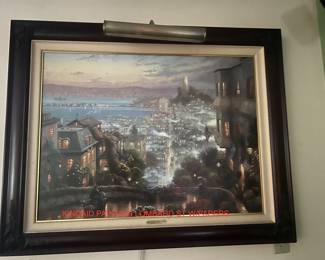 Kincade Lombard Painting numbered