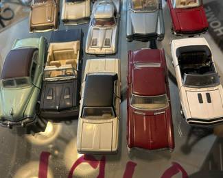 Franklin Mint 1960s cars