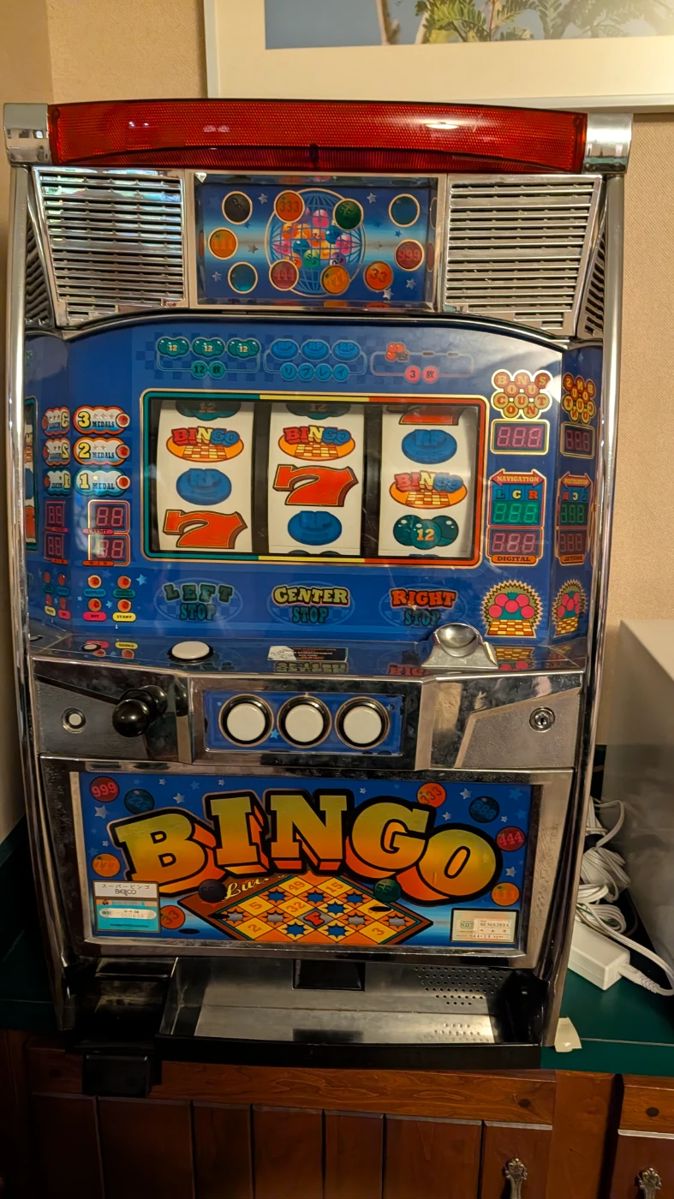 Working bingo slot machine