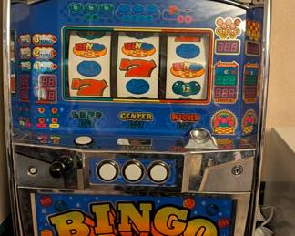 Working bingo slot machine