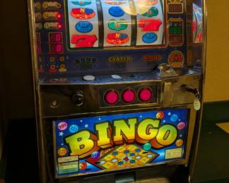 WORKING BINGO SLOT MACHINE