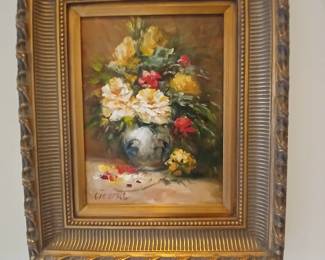 decorative floral still life