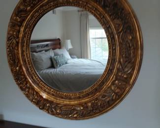 porthole gold gilt mirror