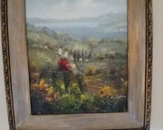 decorative impressionist landscape paintings