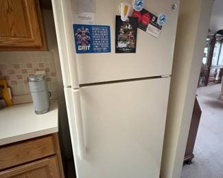 . . . GE fridge