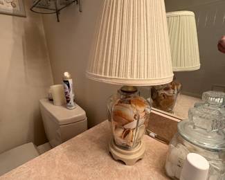 . . . shell lamp