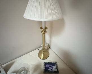 . . . brass lamp