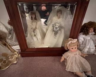 . . . more bride dolls
