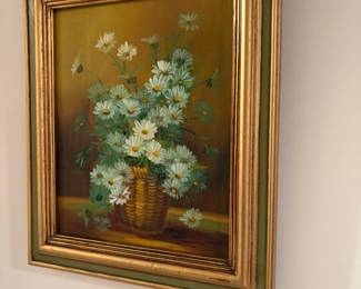 . . . daisy oil painting