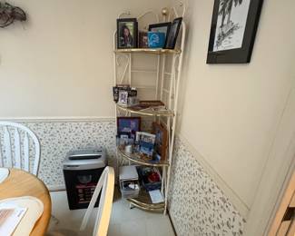 . . . brass open curio