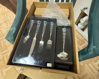 . . . formal stainless flatware