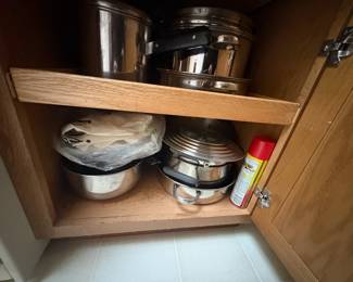 . . . more pots and pans