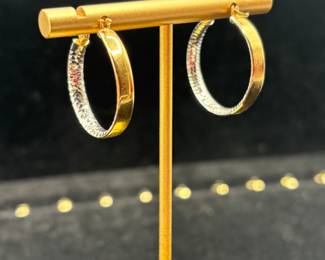 14k gold, Ralph Lauren earrings