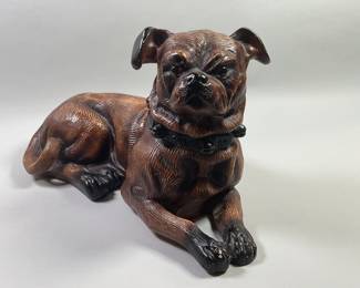 Model Of 'Winston' The Bulldog