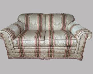 Lewis Mittman Inc. Custom Upholstered Loveseat, New York