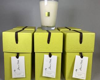 Six Maura Peters 'Cucumber Salad' Candles (6)