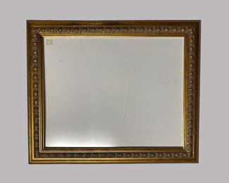 Modern Egg And Dart Molded Giltwood Frame 