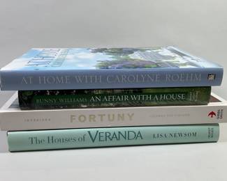 Group Of Decorator/Interior Design Books (4)