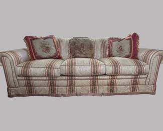 Lewis Mittman Inc. Custom Upholstered Sofa, New York