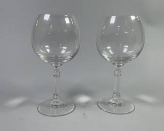 Pair Of Ralph Lauren 'Bedford' Wine Glasses (2)