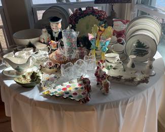 Christmas and Imogene Payne pottery