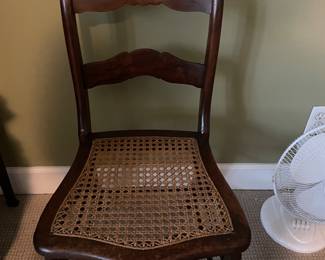 Pr of  Victorian side chairs