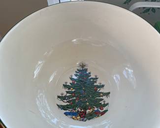 Large set of Cuthberson Xmas dishes
