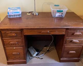 Oak desk