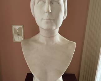 Marble Portrait bust - signed Jos. Klein 