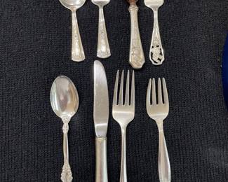 Child Sterling flatware 