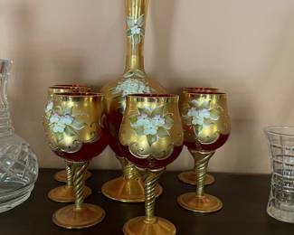 Italian decanter set