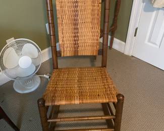 Very nice antique slipper rocker 