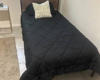 Twin bed w/mattress